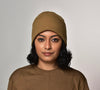 Coyote Brown Fleece Watch Cap (Satin-Lined)