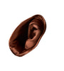 Coyote Brown Fleece Watch Cap (Satin-Lined)