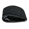 Black Fleece Watch Cap (Satin-Lined)