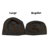 Black Fleece Watch Cap (Satin-Lined)