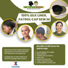 Do It Yourself (DIY) Original Patrol Cap 100% Pure Silk Liner (TM)