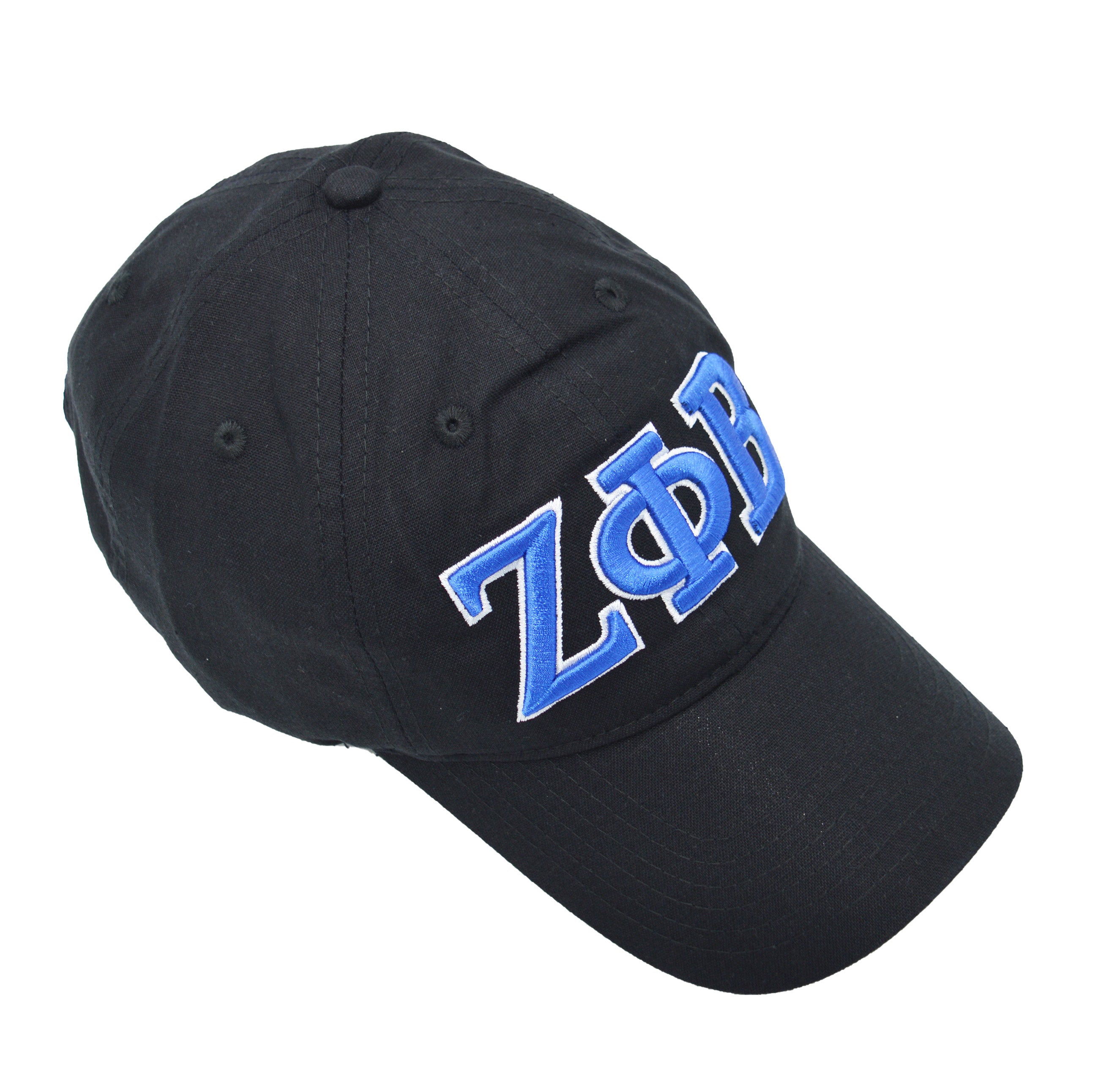 【DARKPATK】BASEBALL CAP Zeta Phi Beta - Satin Lined Black Baseball Cap (TM) – Keep