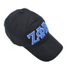 Zeta Phi Beta - Satin Lined Black Baseball Cap (TM)