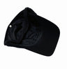 Subdued Black US Flag (Embroidered) - Satin Lined Half Baseball Cap