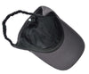 VETERAN/US Flag (Embroidered) - Satin Lined Backless Cap (TM) - Keep Your Hair Headgear, LLC