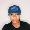 Zeta Phi Beta - Satin Lined Denim Half Baseball Cap (TM)