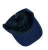 Howard University - Blue Satin Lined Half Baseball Cap (TM)