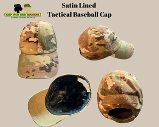 Satin Lined Tactical Baseball Cap